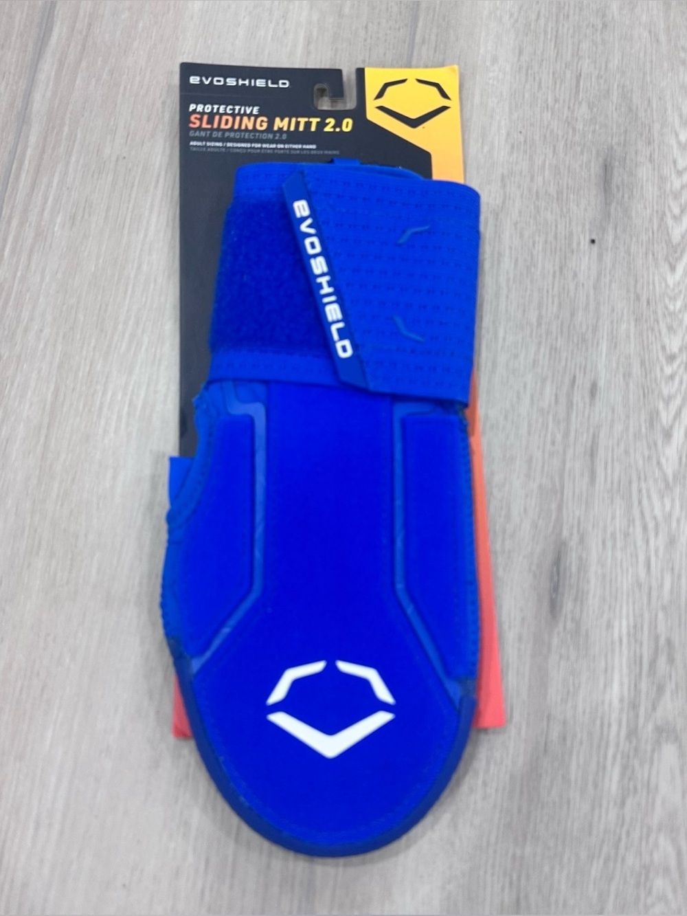 NWT Evoshield protective sliding Mitt 2.0 bilateral Adult WB57537 Royal Blue